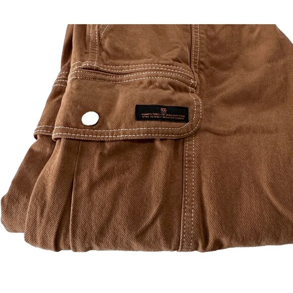 NWT BDG Urban Outfitters Women Cargo Pants Relaxed Skate Jeans Cocoa Brown sz 25 - Picture 5 of 11
